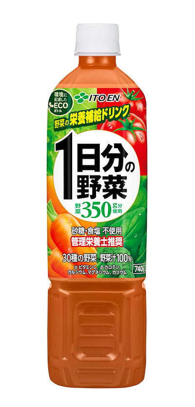 他サイト： 伊藤園 1日分の野菜 740g×15本 エコボトルの商品画像