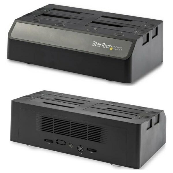 StarTech.com [SDOCK4U313] 4ベイSATA HDDドッキングステーション ク