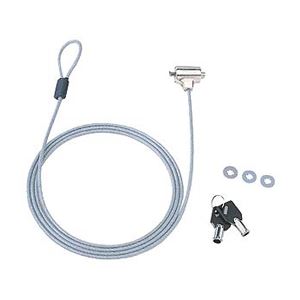 (まとめ)サンワサプライ eセキュリティ(SL31No.1) SLE-6S-1(×2セット) 7,137円