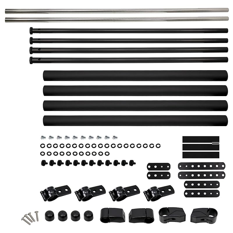 Sporacingrts 車内収納 車室内キャリアバー サイドバー クロスライド 左右セット車載ラック中型内部クロスバーはサーフボードスキーボードシングルボードアクティブスロープを搭載できます