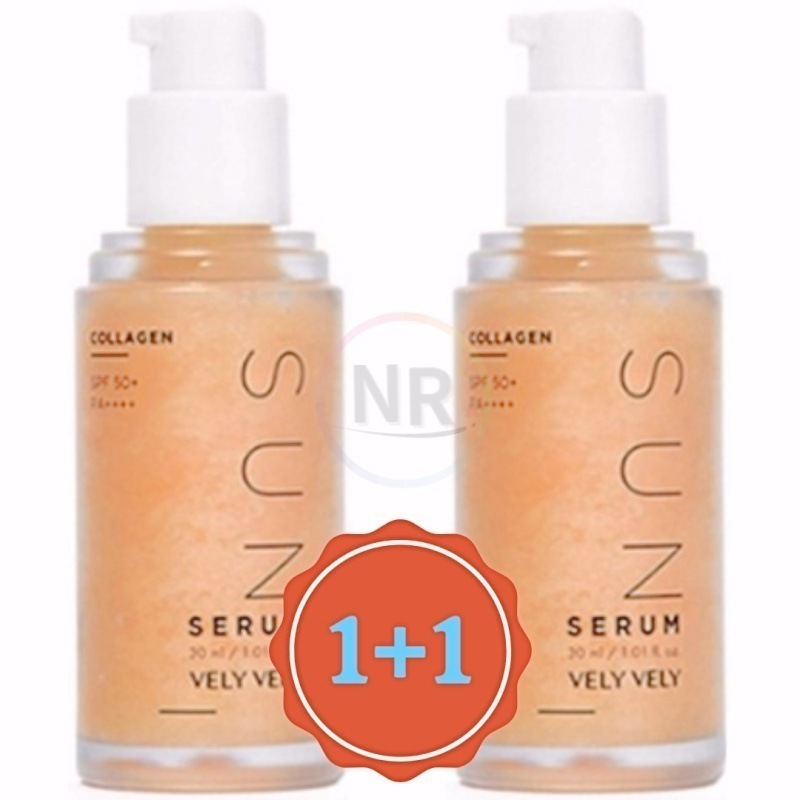 1+1 コラーゲンサンセラム SPF50+ PA++++ 30ml