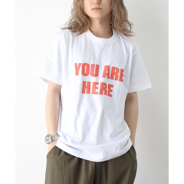 tシャツ ジョンレノン 半袖 メンズ レディース 半袖 tシャツ WORN FREE ウォーンフリー You Are Here Tee Mサイズ Lサイズ 【セール品につき返品・交換不可】