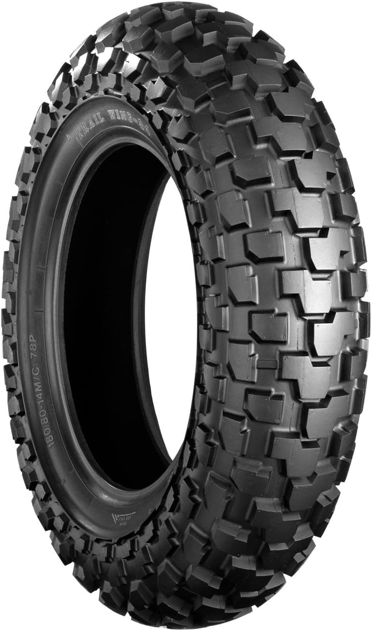 BRIDGESTONE(ブリヂストン)バイクタイヤ TRAIL WING TW34 リア 180/80-14 M/C 78P チューブタイプ(WT) MCS02341 二輪 オートバイ用