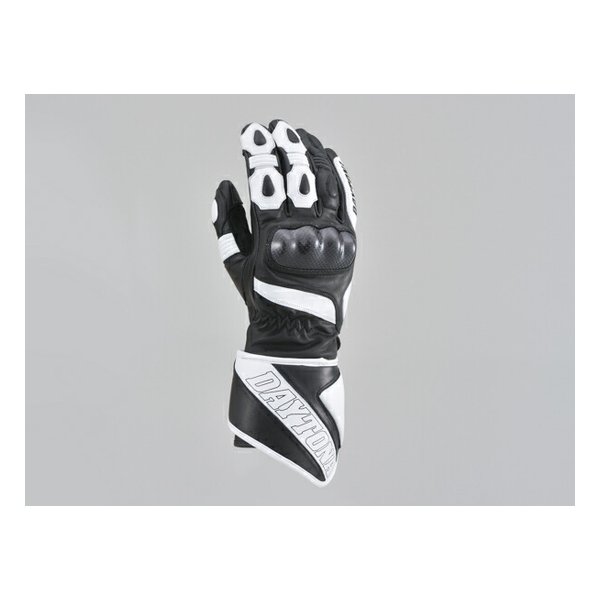 バイクグローブ HBG-040 スポーツロンググローブ ブラック/ホワイト XLサイズ 15834