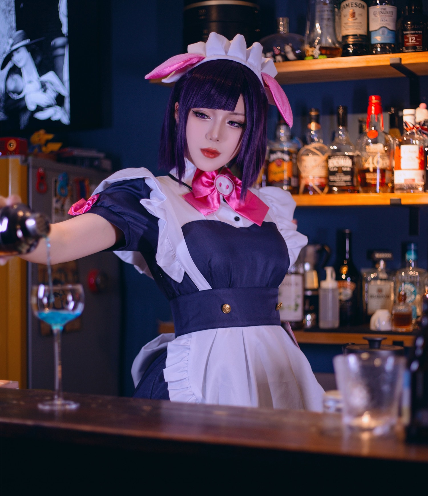 アキバ冥途戦争 メイドカフェ 和平なごみ 万年嵐子 ゆめち しぃぽん コスプレ衣装 コスチューム ハロウィン 変装 仮装