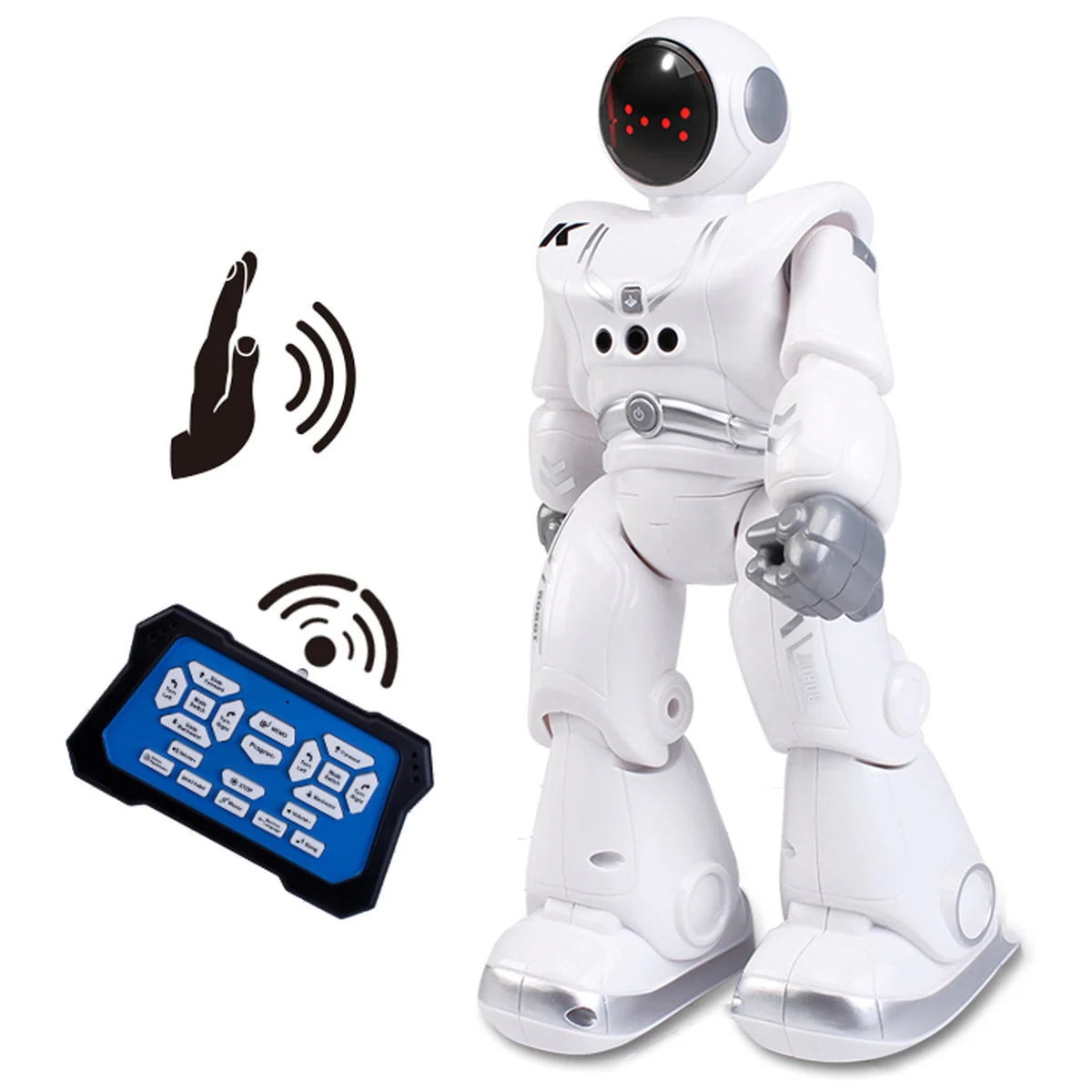 Qoo10] ROBOT PLAZA 人型 ロボットおもちゃ 歩く 英語おしゃ