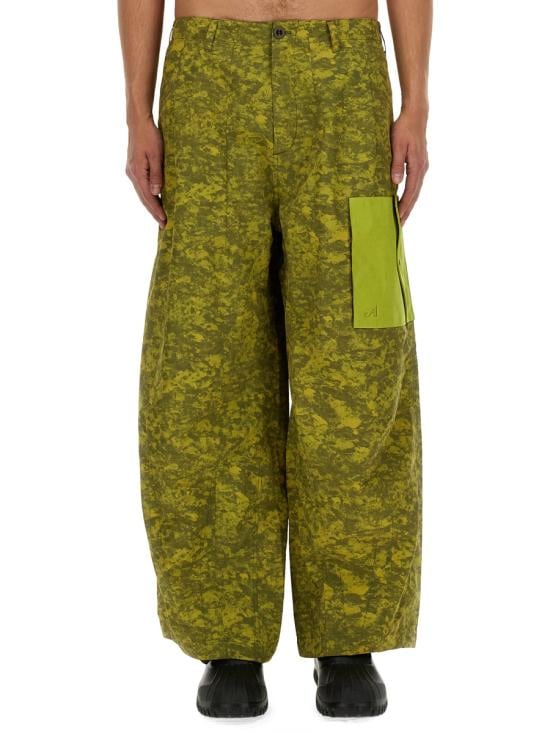 TEN C Men Straight Pants 24CTCUP04185 T06556697 GREEN