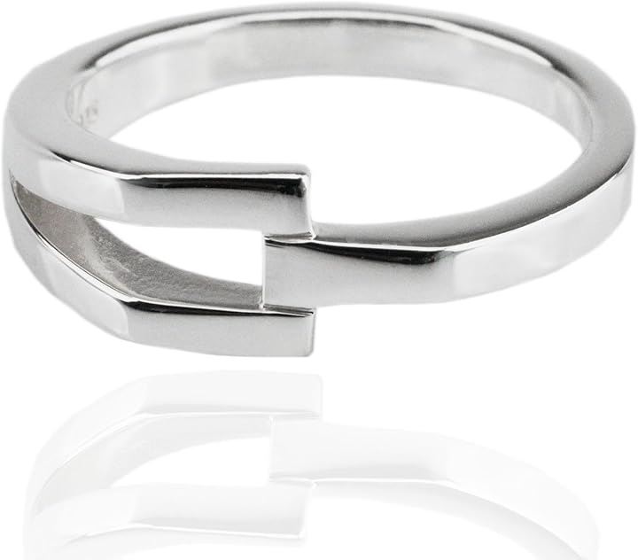 シルバー sv925 メンズ指輪 シルバーリング シルバーアクセサリー 人気 かっこいい シンプル レディース 男女( シルバー)