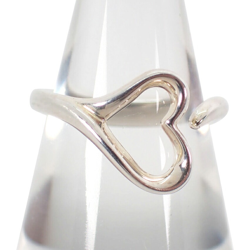 【中古】TIFFANY/ティファニー 925 オープンハートリング/12号/g408-61