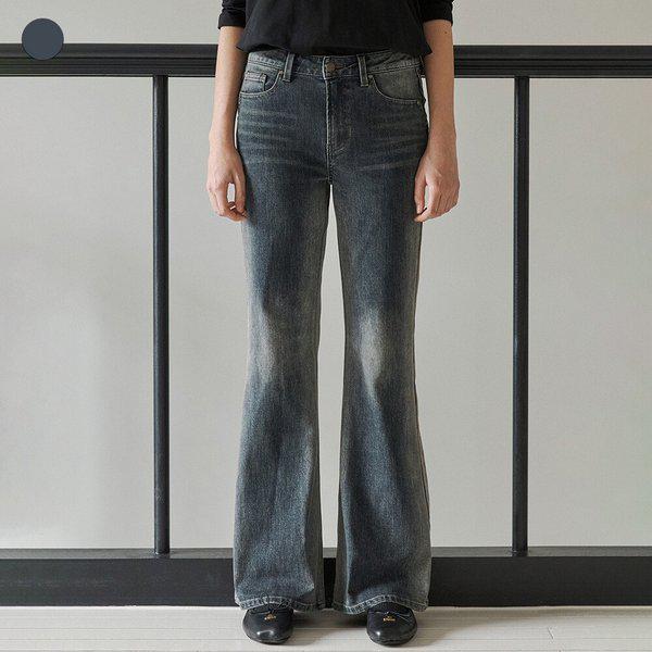 AK盆唐店 女性_ブラシポイントインディゴフレアブーツカット（OP3D5307）