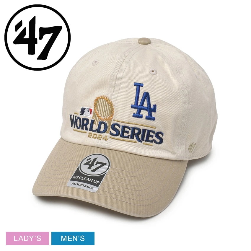 帽子 キャップ LOS ANGELES DODGERS MLB WORLD SERIES DUELING 47 CLEAN UP BWS-WSGEM12GWS レディース メンズ 野球