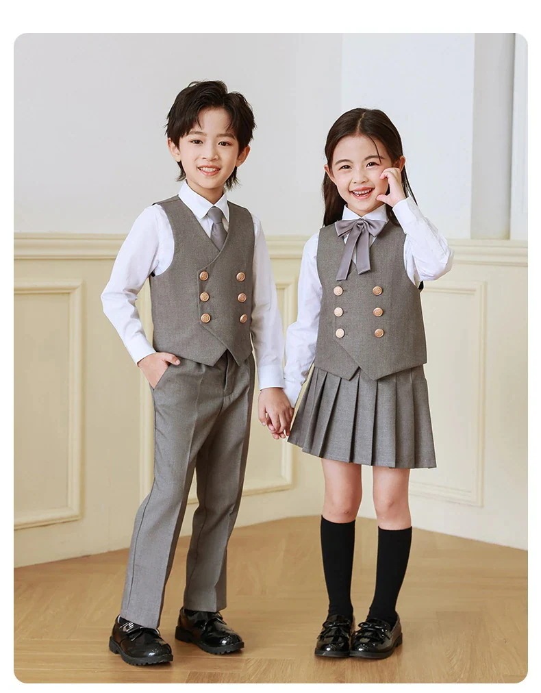 5点セットスーツ男の子女の子プリーツスカートスーツ卒業式入学式フォーマルキッズフォーマル