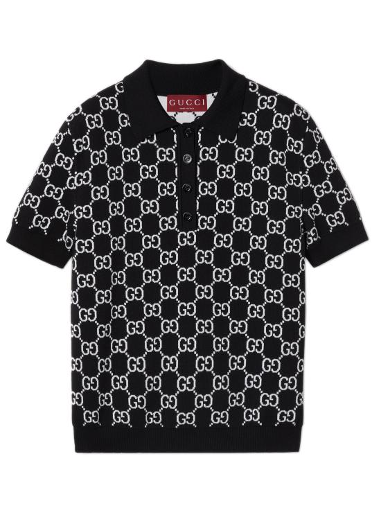 GUCCI Women Polo Shirts 814273XKEJP 1070 Black