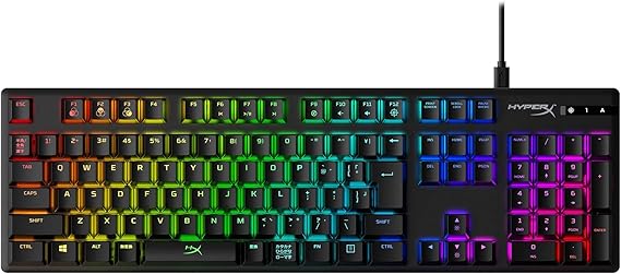 【日本語配列】 HyperX Alloy Origins RGB メカニカルゲーミングキーボード HyperX