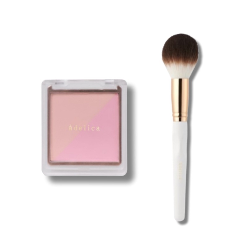 [専用ブラシセット]アデリカムードオンブラー 8g×1個+ブラッシャーブラシ1個
