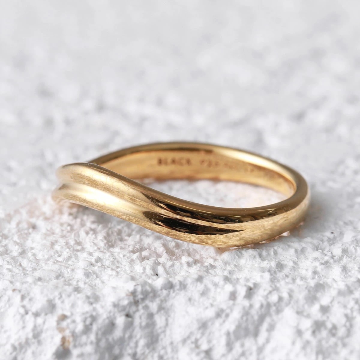 MARIA BLACK マリアブラック リング Soma Ring ソーマ 500416YG レディース シルバー925 指輪 スタッキングリング アクセサリー Gold-HP