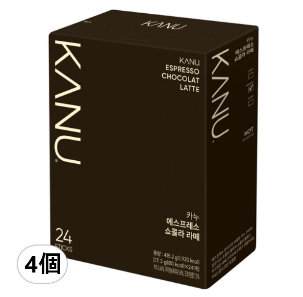 エスプレッソショコララテ 17.3g, 24p x 4ea