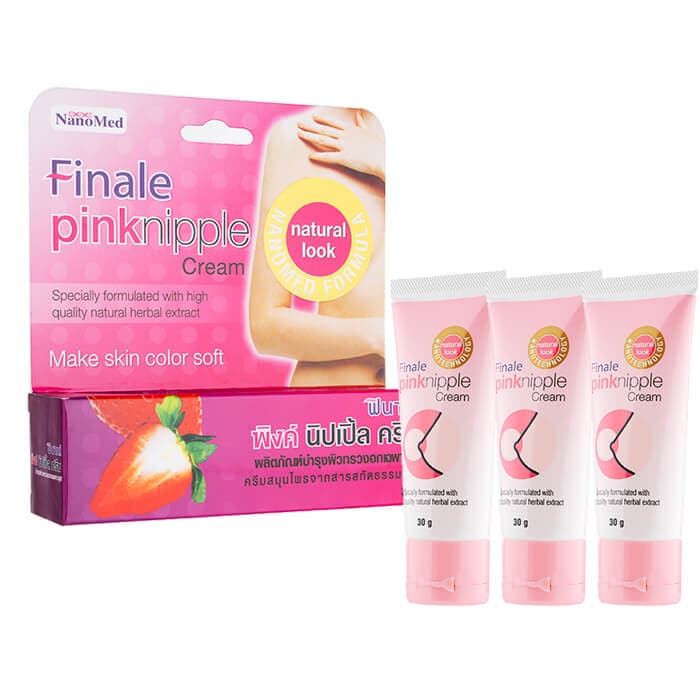 フィナーレ　ピンクニップルクリーム 30g 3本セット 送料無料 海外発送　到着日時時間指定不可 5,096円