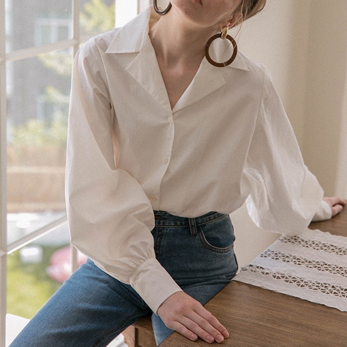 トップス レディース レトロ モダン ブラウス きれいめ 個性的 人気 通販 春服 夏服 秋服 冬服 2色 長袖 SNS 映え モテ 流行 トレンド 高見え 格上げ 涼しい ホワイト ピンク XS S