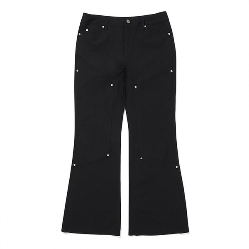 [ボブキャット] WMS フレアパンツ-ブラック
