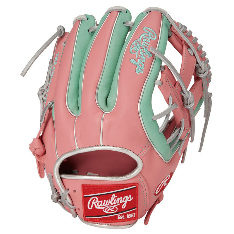 軟式 MLBカラーシンク N54G PK/MINT 軟式用グローブ グラブ 25SS GR5HMN54G