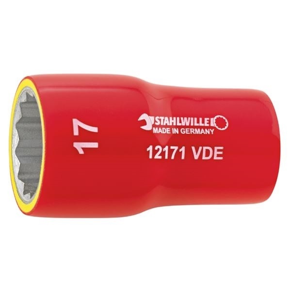 12171/19/4VDE 3/8SQ絶縁ソケットセット 1セット STAHLWILLE
