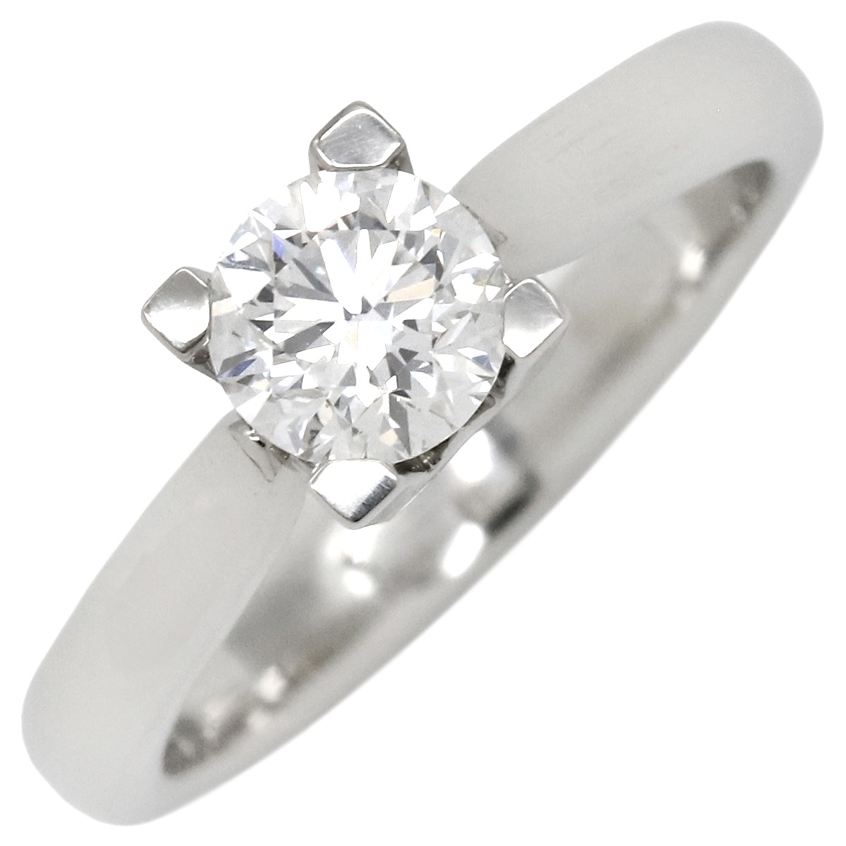 ハリーウィンストン Harry Winston リング 指輪 HWリング ダイヤリング Pt950 ダイヤモンド プラチナシルバー プラチナ ソリティアリング 7号 RGDPRD005HWL 【箱】 206,000円