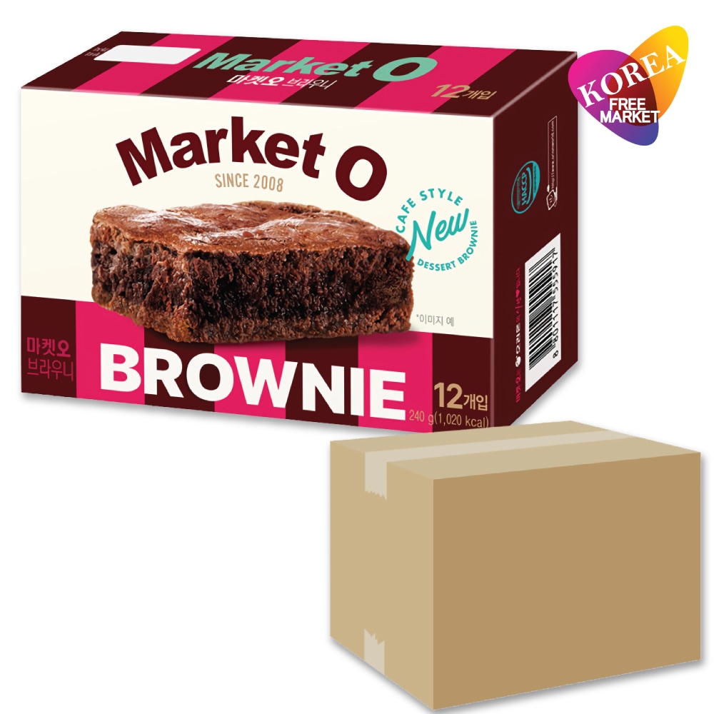 マーケットオー リアルブラウニー 240g (20g*12袋入) 20個セット / オリオン Market O 韓国 お菓子 brownie おやつ 10,485円