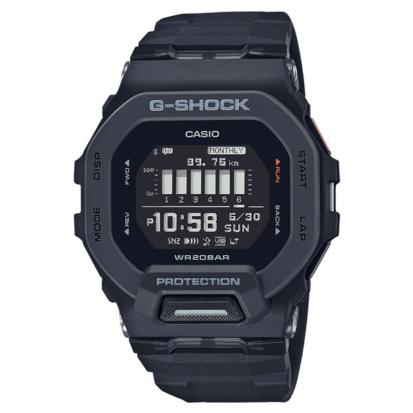 取寄品 正規品 CASIO腕時計 G-SHOCK G-SQUAD GBD-200-1JF 腕時計