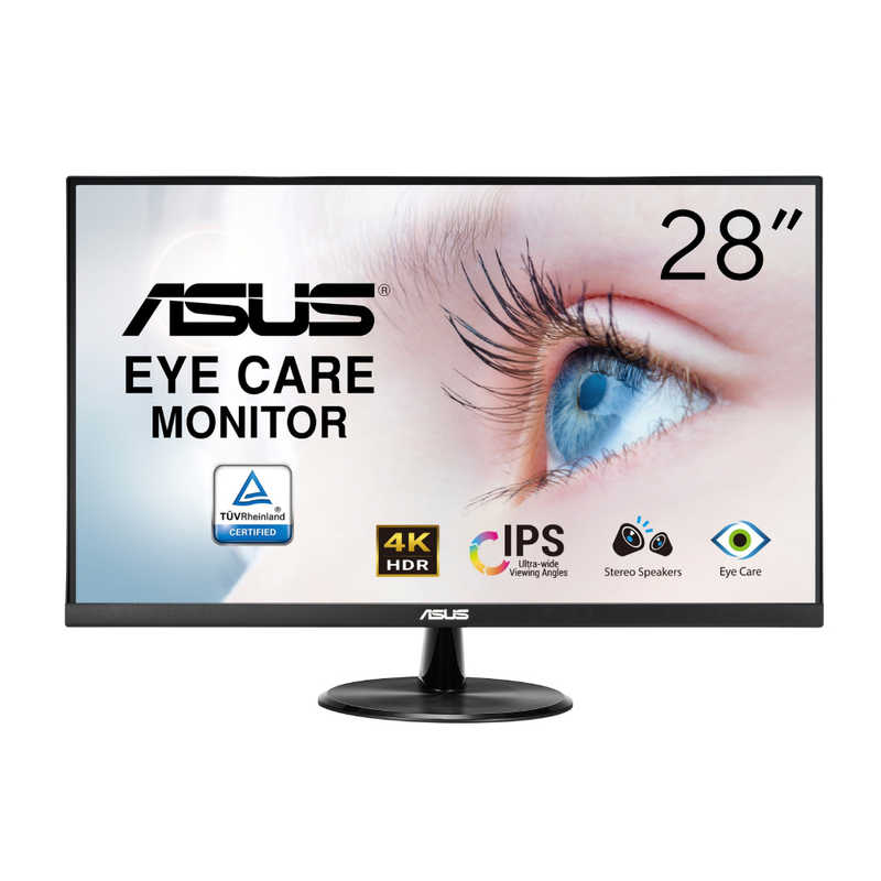ASUS エイスース　PCモニター Eye Care [28型 /4K(3840×2160） /ワイド]　VP289Q