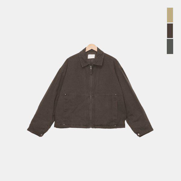 男性カジュアルセミオーバーフィット4オンスキルティングコットンジャケットブルゾンジャケットSYHT014