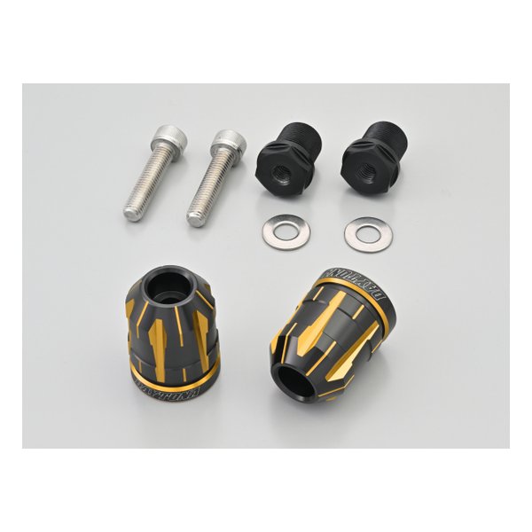 バーエンド カワサキ M17 用 TECHNO ゴールド 42545