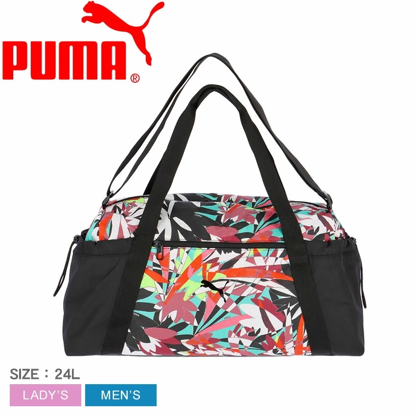 ESS トロピカル スポーツ バッグ 24L 091358 レディース メンズ ボストンバッグ ジムバッグ トレーニング 24リットル カジュアル ショルダーバッグ ブランド 鞄 カバン