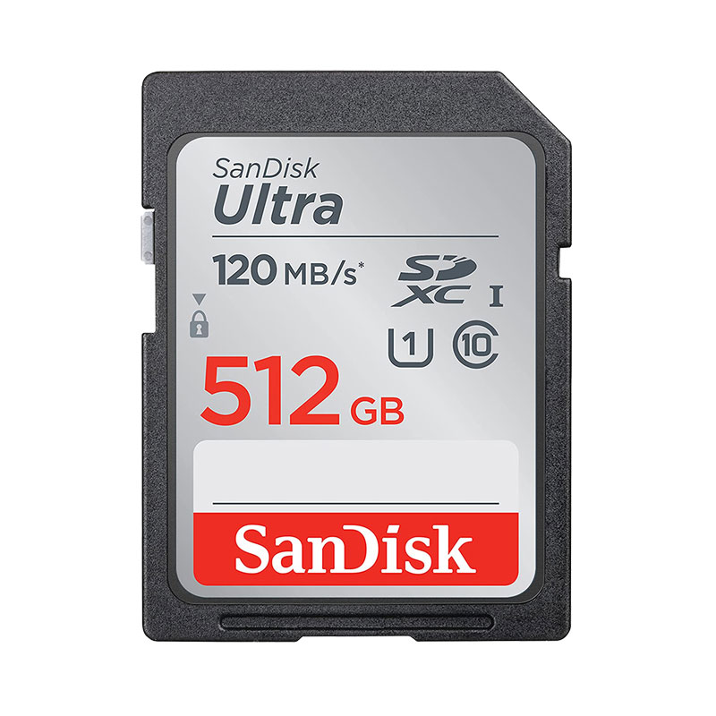 SDXCカード Ultra 512GB UHS-I U1 R:120MB/s Class10 10,074円