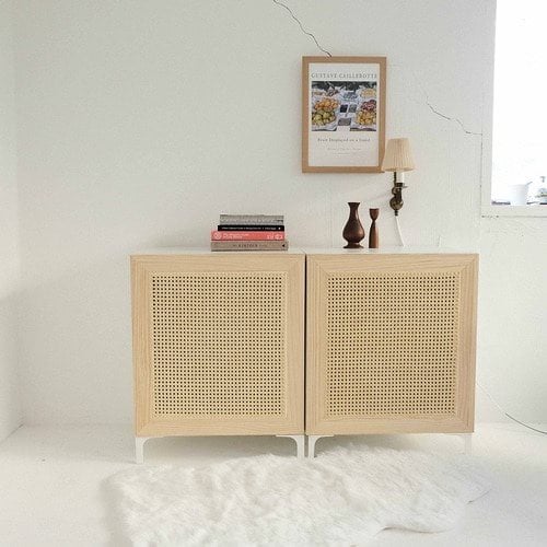 ケインドア Cane Door ナチュラル IKEA対応