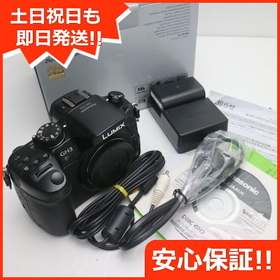 Qoo10] パナソニック : 超美品 DMC-GH3 ブラック ボディ : カメラ