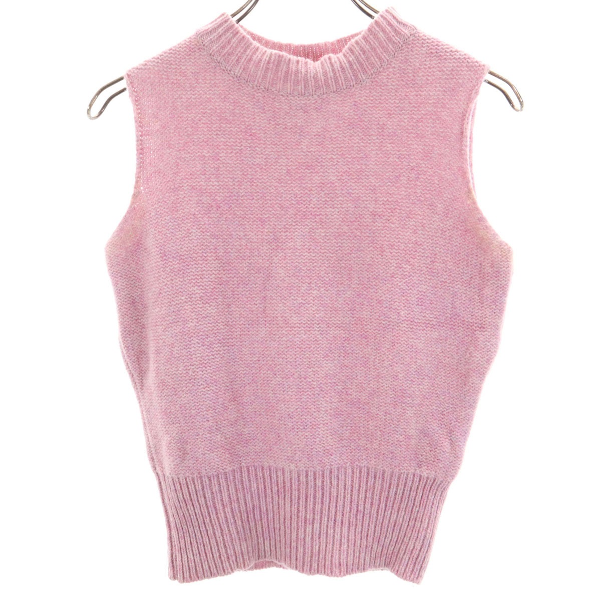 MARTIN MARGIELA マルタンマルジェラ イタリア製 ノースリーブ ニット S パープル系 レディース 古着 7,401円