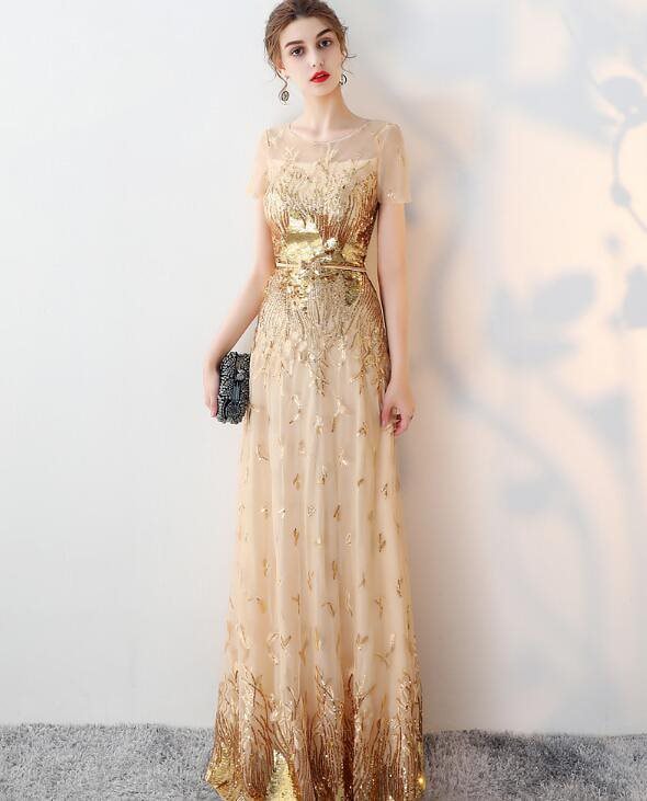 「大人気 春新作 Aラインドレス」ロングドレス 演奏会ドレス パーティードレス ウェディングドレス