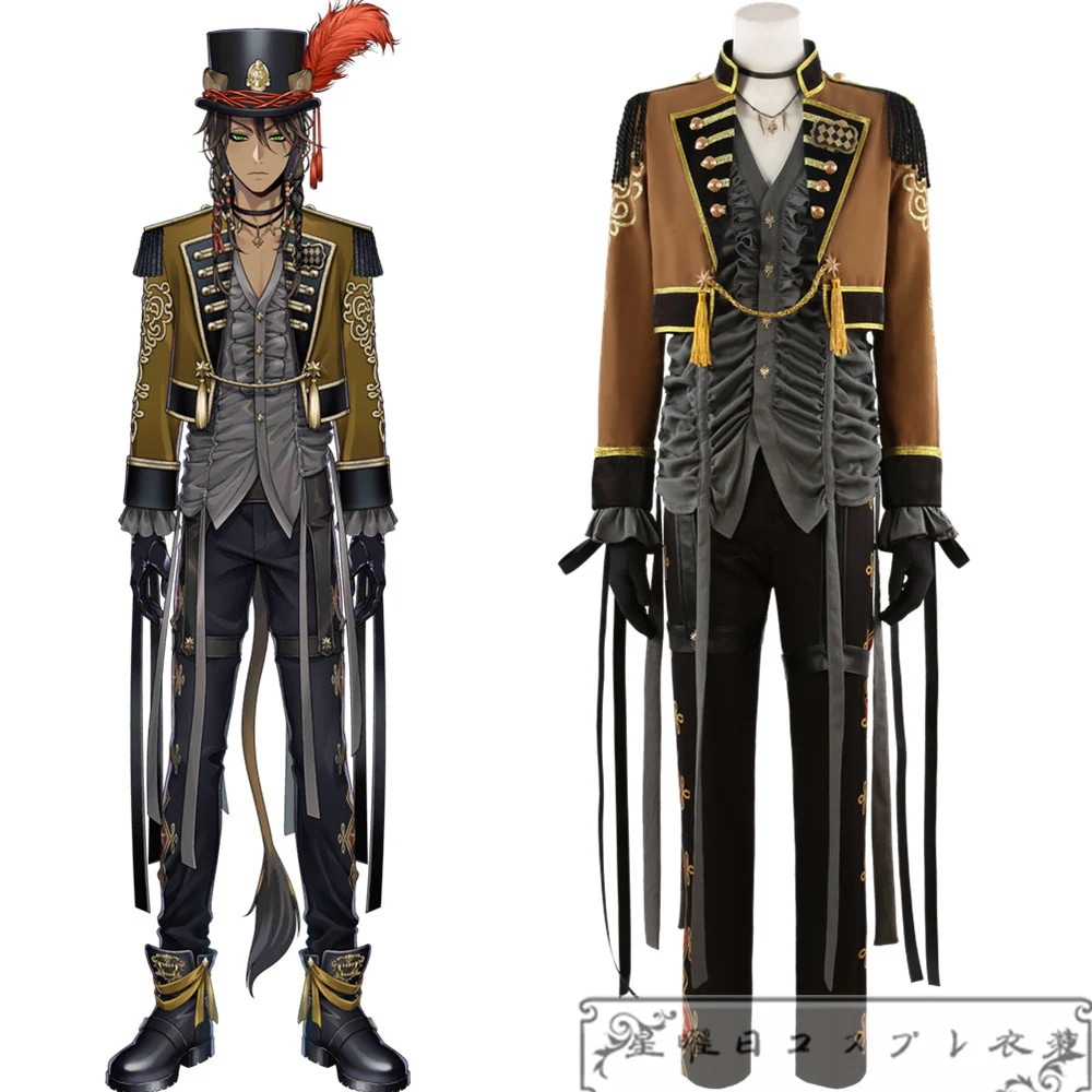 ツイステ プレイフルランド期間限定ピックアップ召喚 レオナ コスプレ衣装 コスチューム