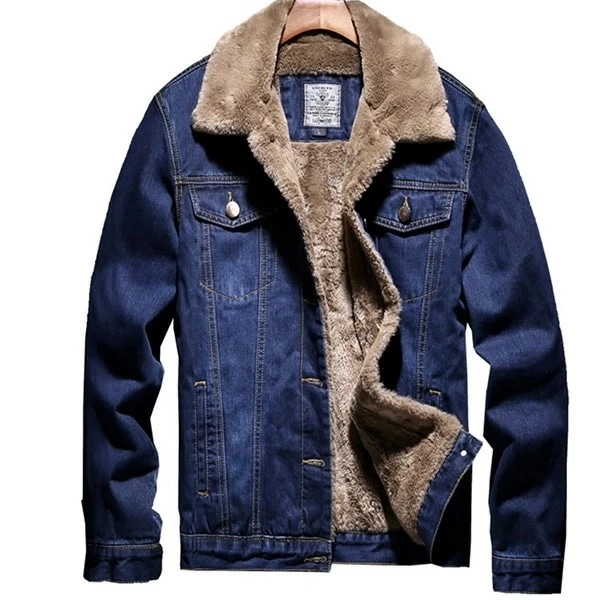 【即納】デニムジャケット メンズ 裏ボアジャケット Gジャン 裏起毛 ジージャン 長袖 秋冬 ヴィンテージ 防寒 秋冬
