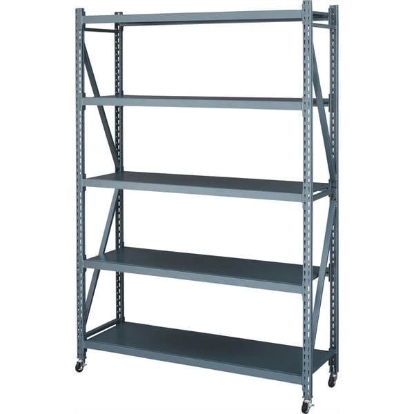 ボルト要らずの無骨な大型ラック 4段 北欧 インダストリアル 収納家具 棚 ラック リビング ガレージ