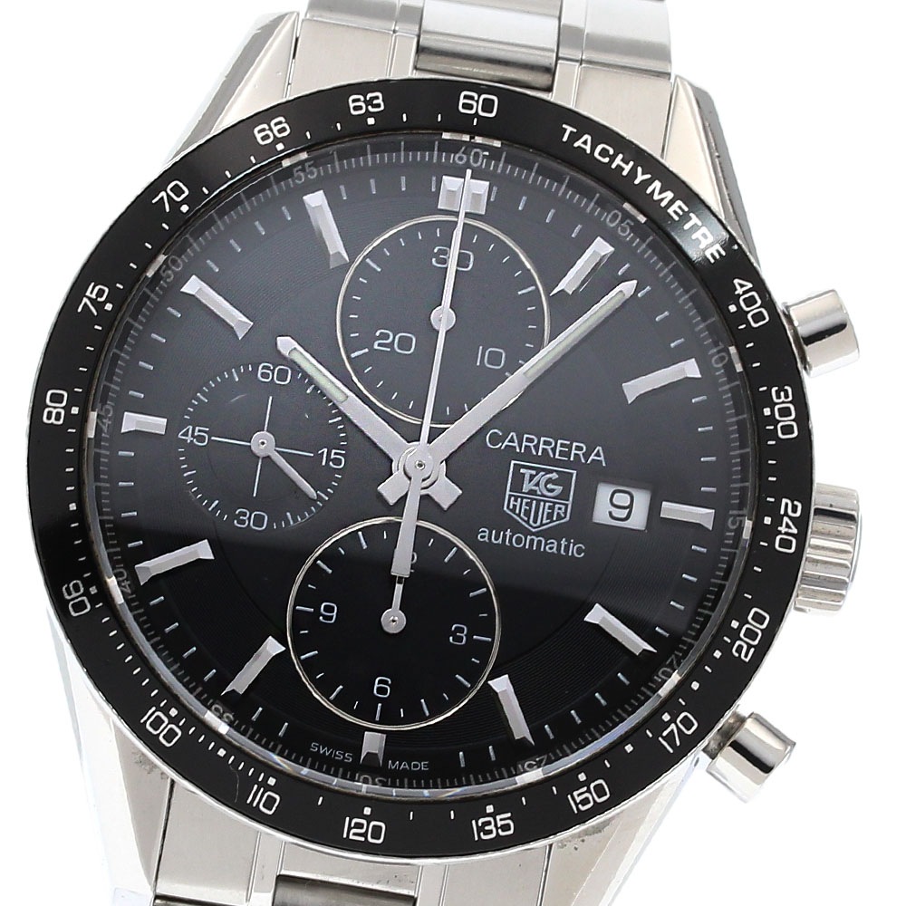 タグホイヤー TAG HEUER CV201E カレラ レーシングスペシャル クロノグラフ 自動巻き メンズ _843794【中古】