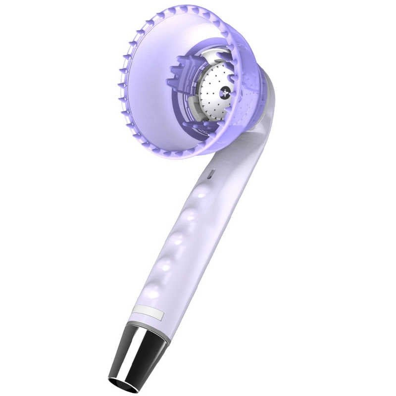 鳥越樹脂工業　シャワーヘッド 美髪(びはつ) ホワイト　ﾋﾞﾊﾂ