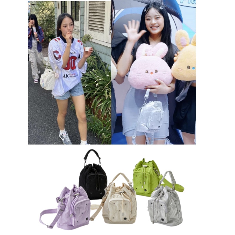 【NewJeansミンジ,ハニー着用】［COLLER］Bucket Bag 5colors