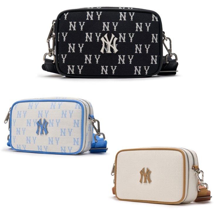 エムエルビーCLASSIC MONOGRAM JAQUARD MINI CROSS BAG