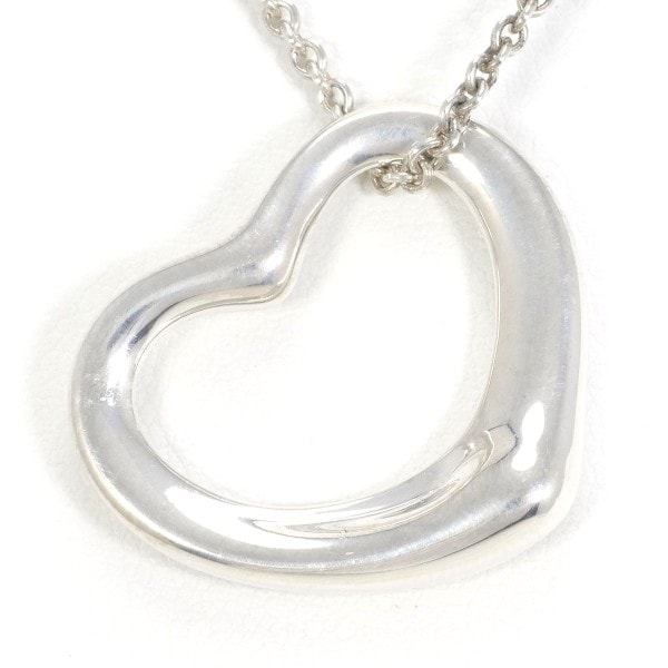 ティファニー オープンハート シルバー ネックレス 総重量約6.4g 約41cm ジュエリー 中古