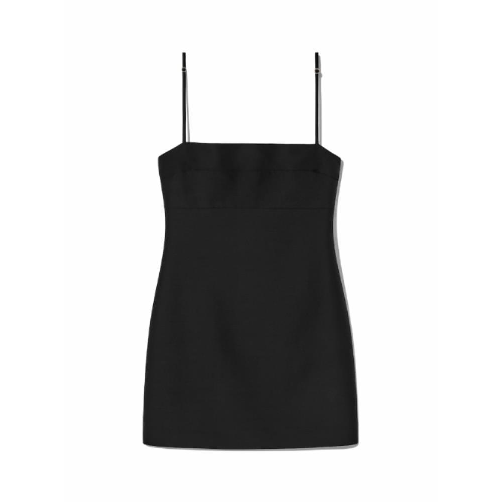 GLOWNY G SLIP MINI DRESS BLACK GC24WTOP001BK