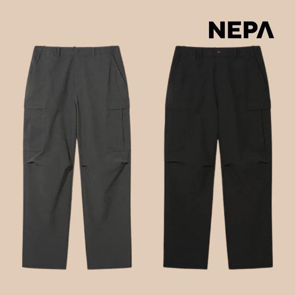 男性カーゴパンツ リラックスフィット 作業服 季節の変わり目 登山パンツ 7L51664