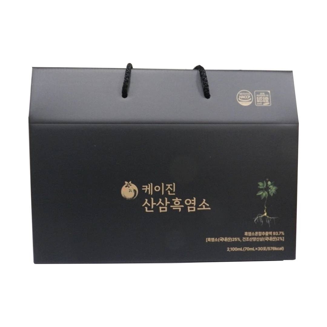 KG プレミアム山参黒ヤギエキス 70ml×30包（2100ml） 山養参配合 黒ヤギ濃縮液 スティックパウチ 健康サポート 韓国製