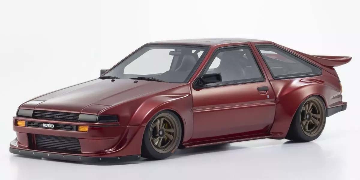 京商 1/18 トヨタ スプリンター トレノ AE86 Khyzyl Saleem(レッド)【KSR18070R】 ミニカー KSR18070R トヨタ スプリンター トレノ ヒジルサリーム レッド
